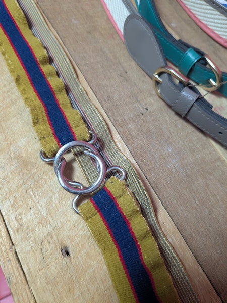 Vintage Fashion Belts x 9