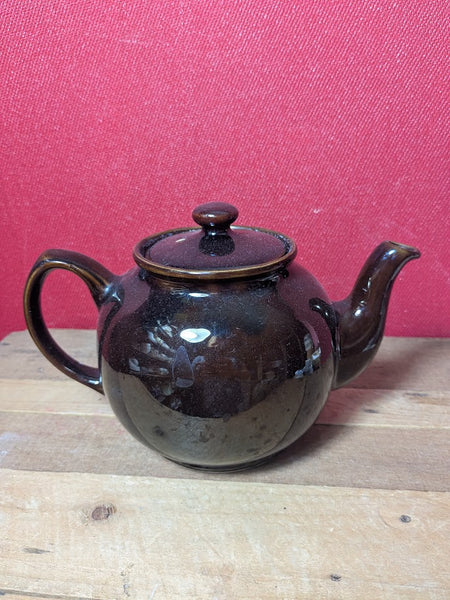 Vintage Salder Classic Brown Betty Teapot