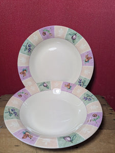 Johnson Brothers Morello Pasta Bowls x 2