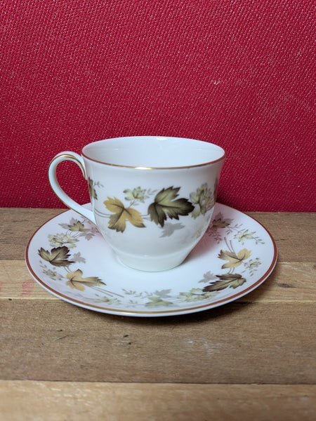 Royal Doulton Larchmont  Standard Tea Cup and Saucer