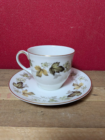 Royal Doulton Larchmont  Standard Tea Cup and Saucer