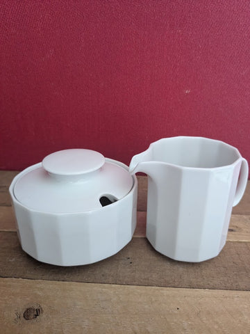 Rosenthal German Made Sugar Bowl and Milk Jug