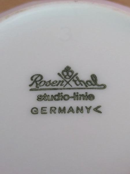 Rosenthal German Made Sugar Bowl and Milk Jug