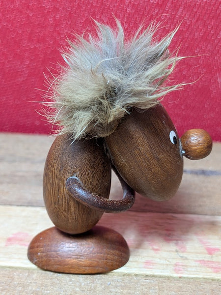 Mid Century Teak Troll