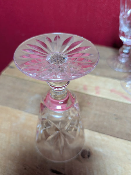 Port or Sherry Glasses x 5