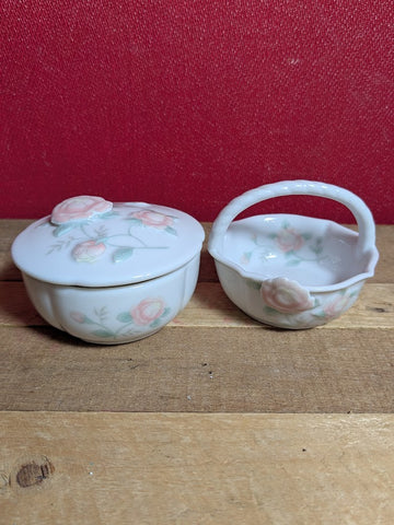 St Michael Trinket Box and Basket