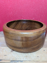 Rain Wood Turned Wooden Dish