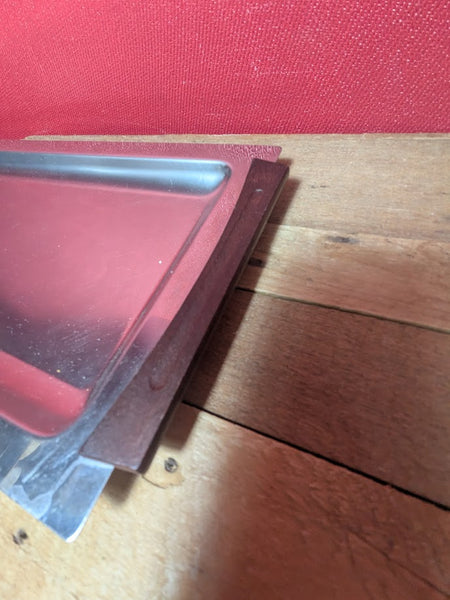 Mid Century Stainless Steel Serving Tray