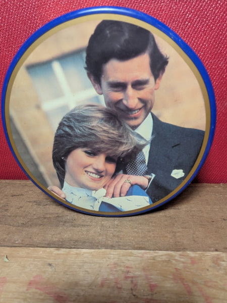 Charles and Diana Wedding Celebration Biscuit Tin