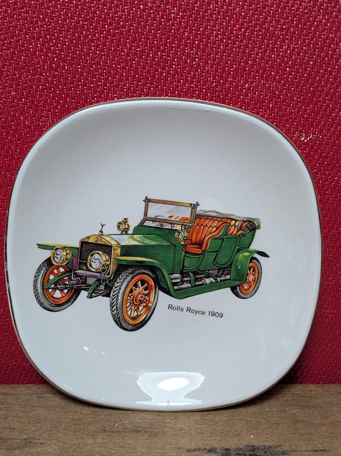 Vintage Car Trinket Dishes x 3