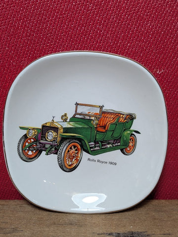 Vintage Car Trinket Dishes x 3