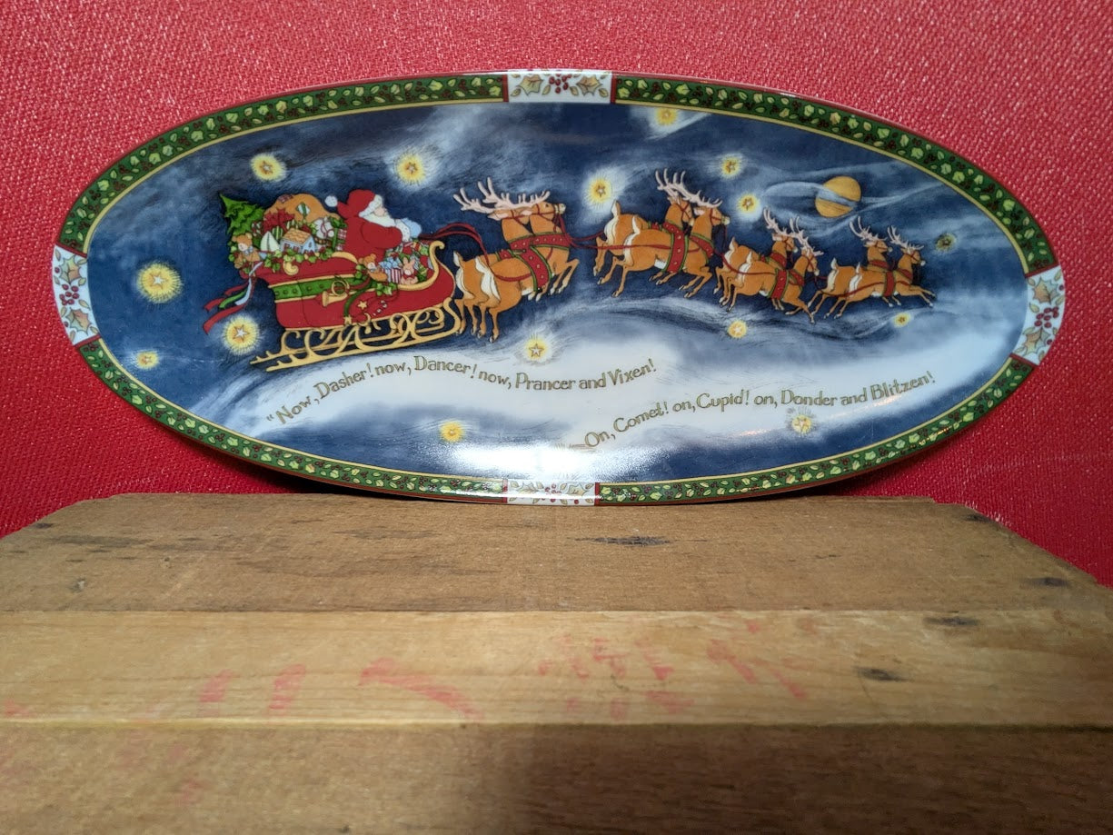 Portmeirion Christmas Plate