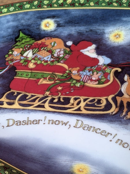 Portmeirion Christmas Plate