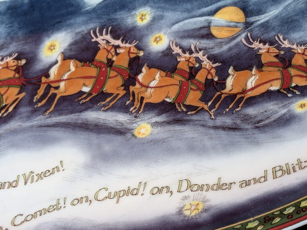 Portmeirion Christmas Plate