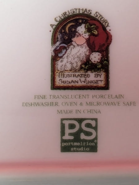 Portmeirion Christmas Plate