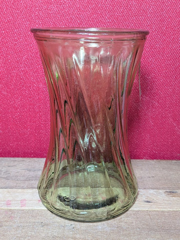 Green Glass Vase