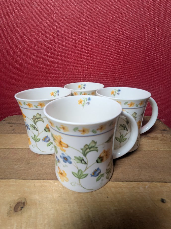 Bone China Mugs x 4