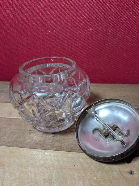 John Thomas SOS Sugar Bowl with Integrated Sugar Tongs