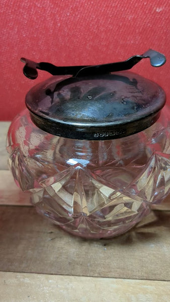 John Thomas SOS Sugar Bowl with Integrated Sugar Tongs