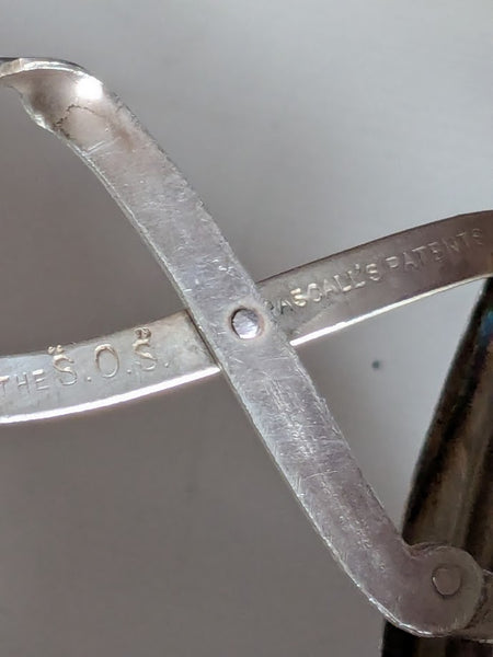 John Thomas SOS Sugar Bowl with Integrated Sugar Tongs