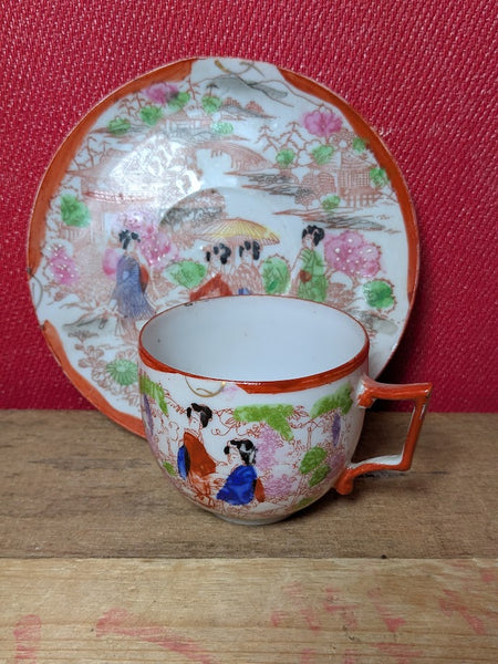 Japanese Cup and Saucer