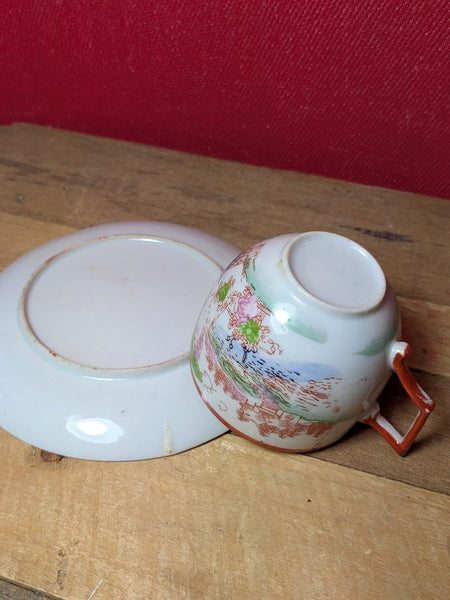 Japanese Cup and Saucer