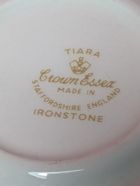 Tiara Crown Essex Vintage Cups and Saucers
