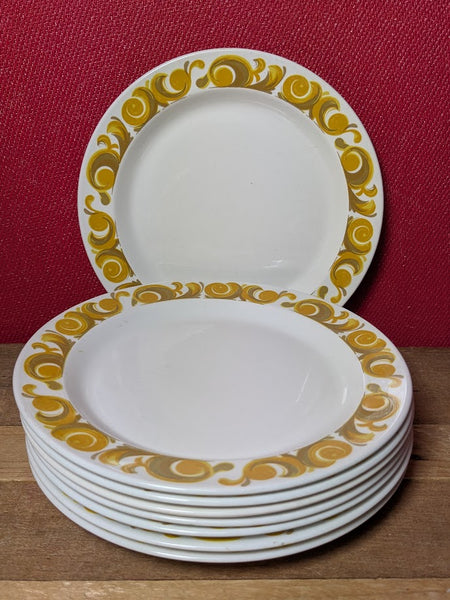 Tiara Crown Essex Side Plates x 8