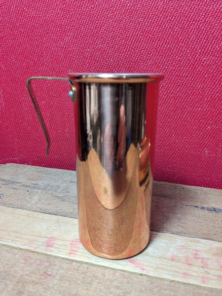 Copper and Brass Measure Cups x 3