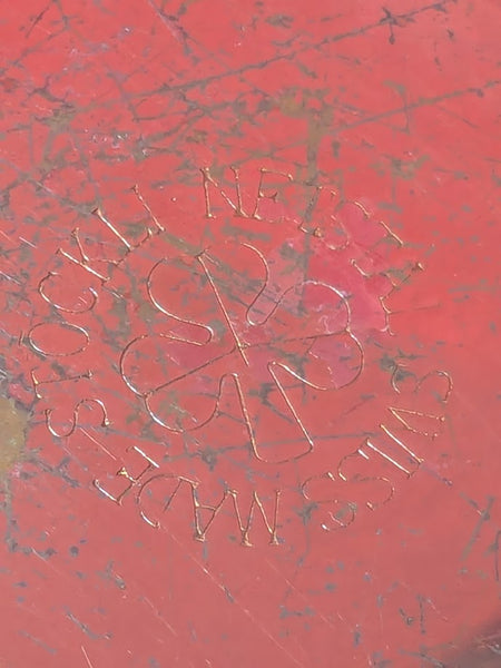 Hammered Copper Glass Holder