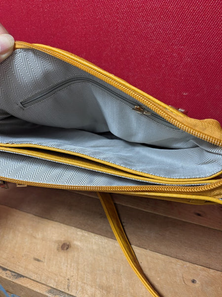 Jamie Leather Look Bag