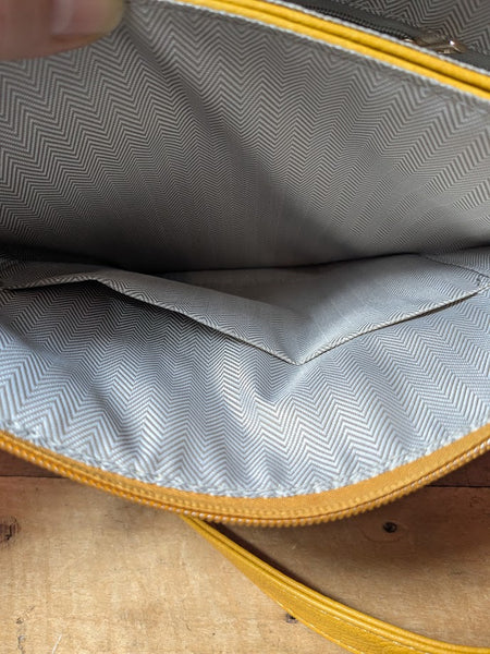 Jamie Leather Look Bag