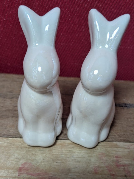 White Bunnies x 2