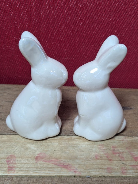 White Bunnies x 2