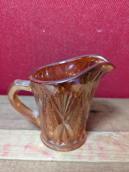 Carnival Glass Cream Jug