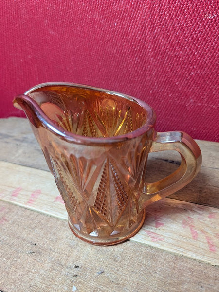 Carnival Glass Cream Jug