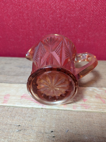 Carnival Glass Cream Jug