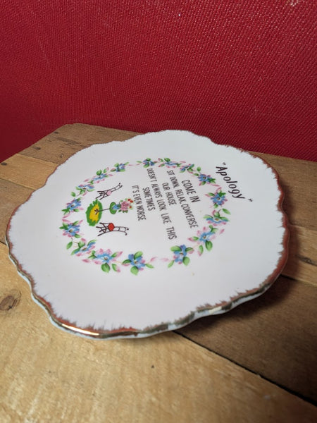 Apology For A Messy Home Plate