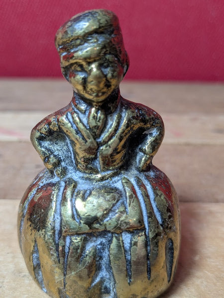 Brass Lady Shaped Bell