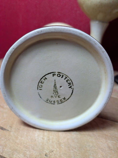 Iden Pottery Goblets x 3