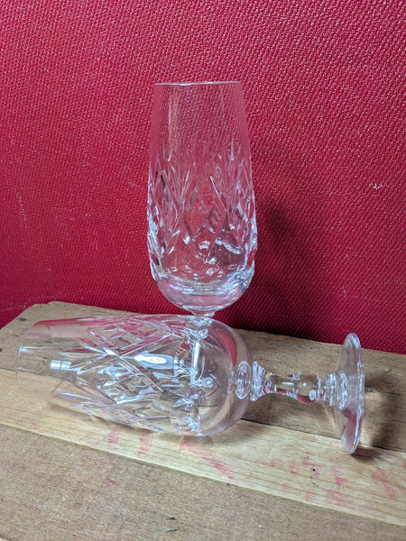 Webb Corbet Champagne Flutes x 2