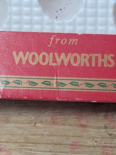 Vintage Woolworths Christmas Tree Baubles