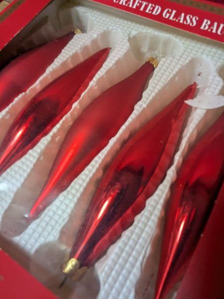 Vintage Woolworths Christmas Tree Baubles