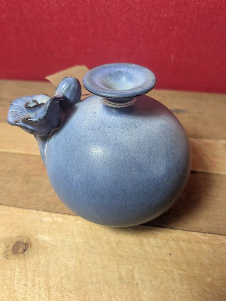Blue Handmade Pottery Vase