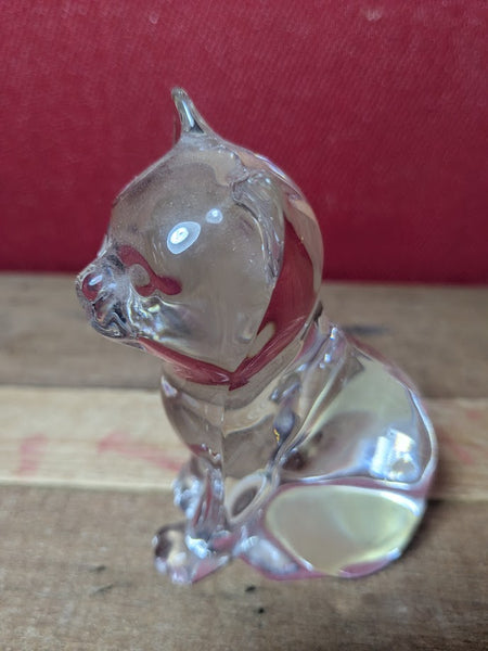 Princess House Lead Crystal Cat