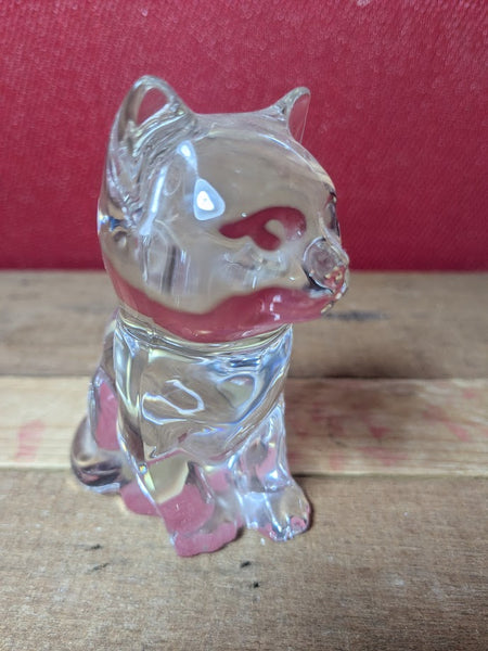 Princess House Lead Crystal Cat
