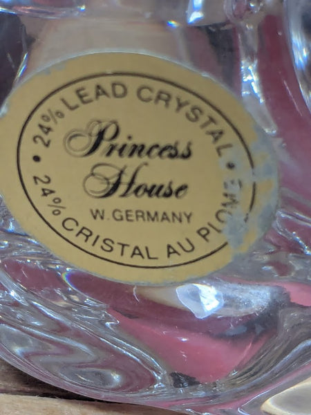 Princess House Lead Crystal Cat