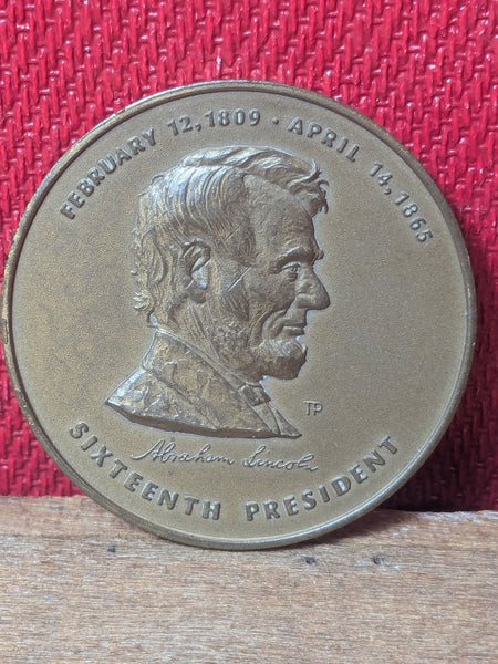 Abraham Lincoln Memorial Token