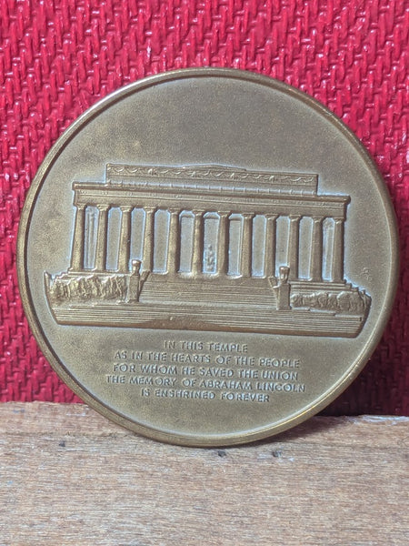 Abraham Lincoln Memorial Token