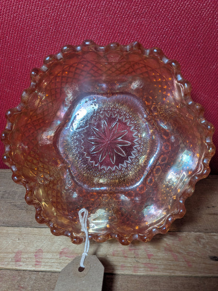 Carnival Glass Dish